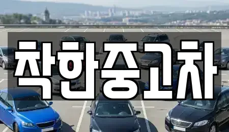 대구 동구 신서동 중고차매입 전문 착한중고차