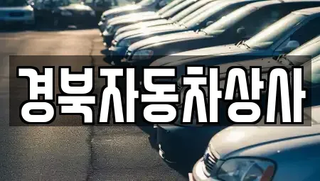 대구 수성구 노변동 중고차 전문 경북자동차상사