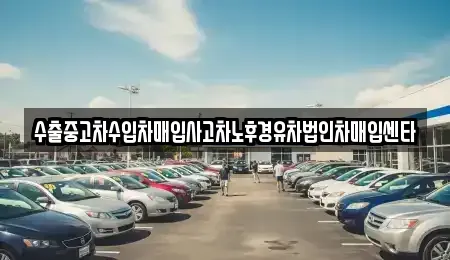 대구 수성구 두산동 중고차매입 전문 수출중고차수입차매입사고차노후경유차법인차매입센타