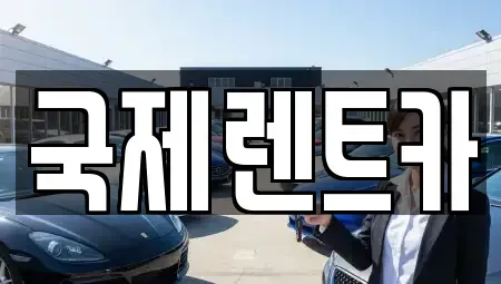 대구 수성구 범물동 렌트카 전문 국제렌트카