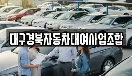 대구 수성구 범물동 렌트카 전문 대구경북자동차대여사업조합