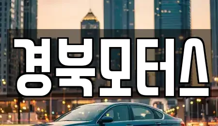대구광역시 달서구 월성동 중고차 전문 경북모터스
