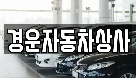 대구광역시 달서구 월성동 중고차 전문 경운자동차상사