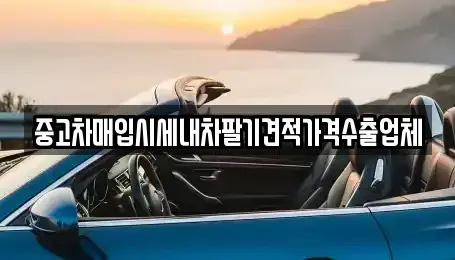 대구광역시 북구 서변동 중고차매입 전문 중고차매입시세내차팔기견적가격수출업체