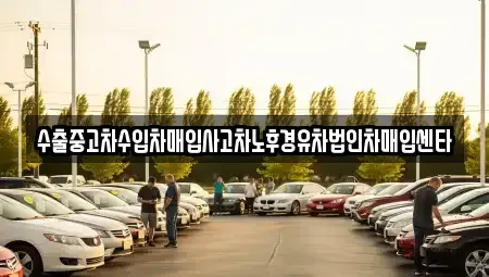 대구광역시 수성구 매호동 중고차 전문 수출중고차수입차매입사고차노후경유차법인차매입센타