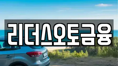 대구광역시 중구 태평로3가 장기렌트카 전문 리더스오토금융