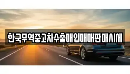 대구광역시 중구 포정동 중고차 전문 한국무역중고차수출매입매매판매시세