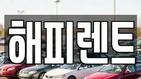 대전 대덕구 연축동 렌트카 전문 해피렌트