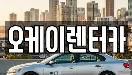 대전 서구 내동 렌트카 전문 오케이렌터카