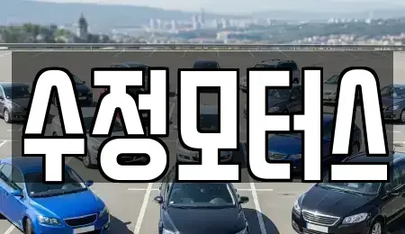 대전 중구 구완동 중고차매매 전문 수정모터스
