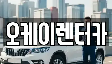 대전광역시 대덕구 장동 렌트카 전문 오케이렌터카