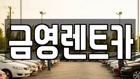 대전광역시 유성구 궁동 렌트카 전문 금영렌트카