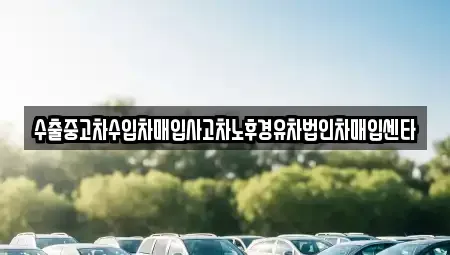 대전광역시 유성구 궁동 중고차 전문 수출중고차수입차매입사고차노후경유차법인차매입센타