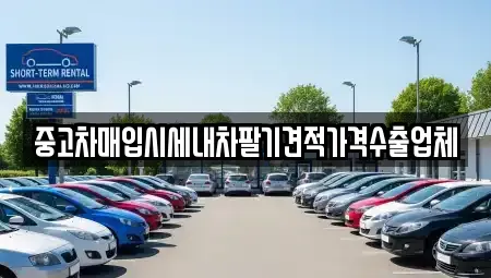 대전광역시 유성구 궁동 중고차매입 전문 중고차매입시세내차팔기견적가격수출업체