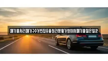 대전광역시 유성구 궁동 중고차매입 전문 폐기물처리폐가구수거빈집유품정리생활가정이사폐기물젊은일꾼