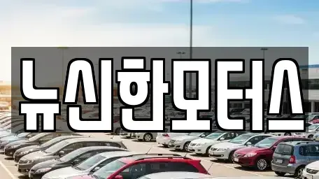 대전광역시 유성구 문지동 중고차 전문 뉴신한모터스