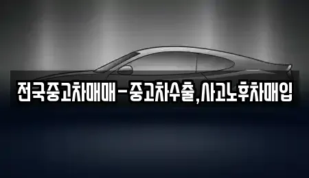대전광역시 유성구 문지동 중고차 전문 전국중고차매매-중고차수출,사고노후차매입