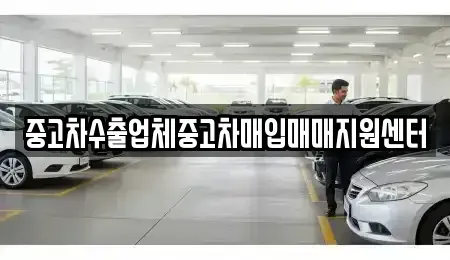 대전광역시 유성구 지족동 중고차매입 전문 중고차수출업체중고차매입매매지원센터