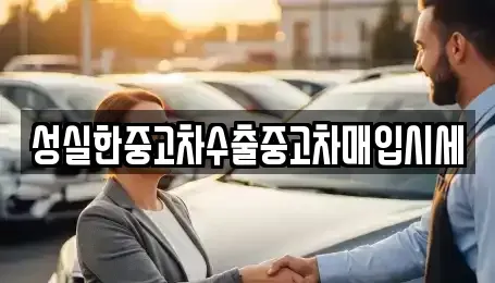 대전광역시 중구 부사동 중고차 전문 성실한중고차수출중고차매입시세