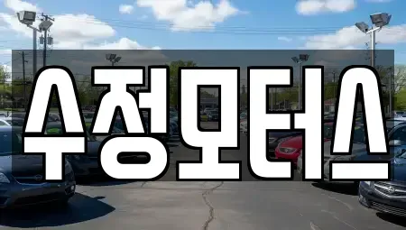 대전광역시 중구 선화동 중고차매매 전문 수정모터스