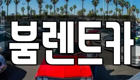 부산 기장군 렌트카 전문 붐렌트카