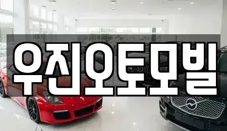 부산 기장군 장안읍 중고차매매 전문 우진오토모빌