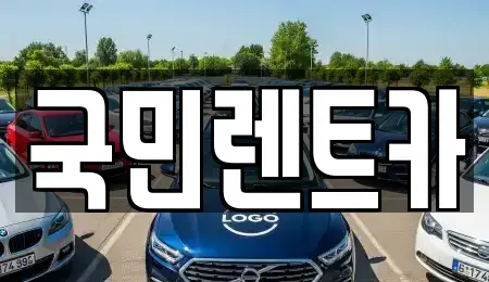 부산 서구 아미동2가 렌트카 전문 국민렌트카