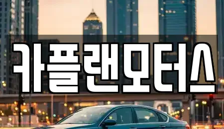 부산 수영구 수영동 장기렌트카 전문 카플랜모터스