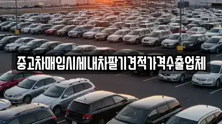 부산 영도구 영선동2가 중고차매입 전문 중고차매입시세내차팔기견적가격수출업체
