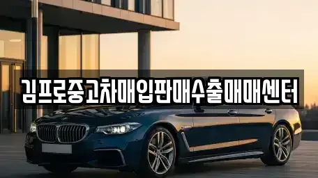 부산 중구 대청동2가 중고차매입 전문 김프로중고차매입판매수출매매센터