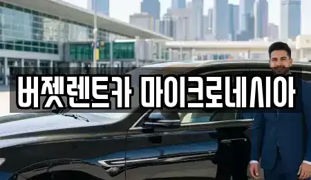 부산광역시 해운대구 중동 렌트카 전문 버젯렌트카 마이크로네시아