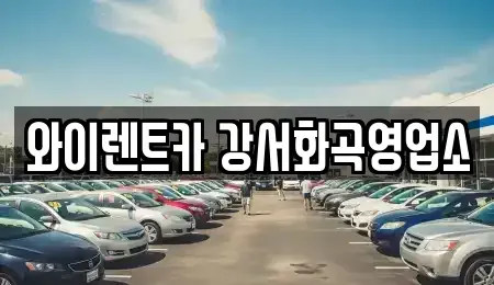 서울 강서구 화곡동 장기렌트카 전문 와이렌트카 강서화곡영업소