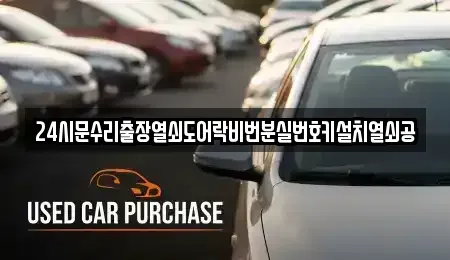 서울 광진구 구의동 중고차매입 전문 24시문수리출장열쇠도어락비번분실번호키설치열쇠공