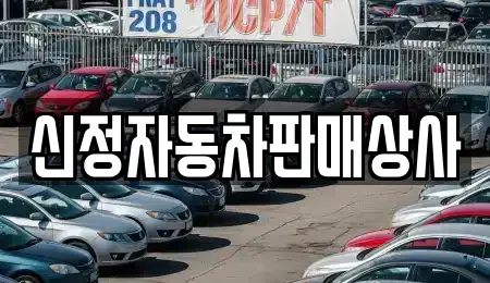 서울 영등포구 양평동3가 중고차 전문 신정자동차판매상사