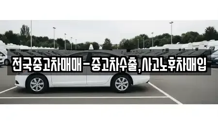 서울 종로구 서린동 중고차매입 전문 전국중고차매매-중고차수출,사고노후차매입