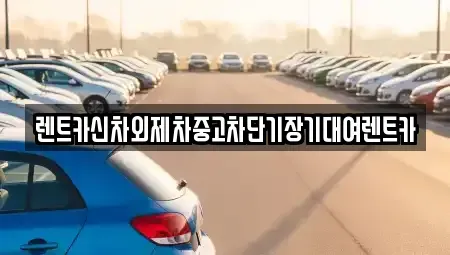 서울 중구 만리동2가 장기렌트카,중고차,렌트카,단기렌트카,중고차매입,중고차매매