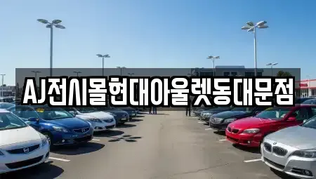 서울 중구 을지로5가 렌트카 전문 AJ전시몰현대아울렛동대문점