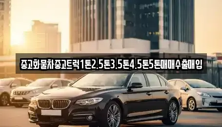 서울 중구 을지로5가 중고차매입 전문 중고화물차중고트럭1톤2.5톤3.5톤4.5톤5톤매매수출매입