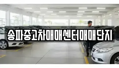 서울특별시 강동구 둔촌동 중고차 전문 송파중고차매매센터매매단지