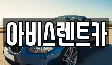 서울특별시 노원구 하계동 렌트카 전문 아비스렌트카