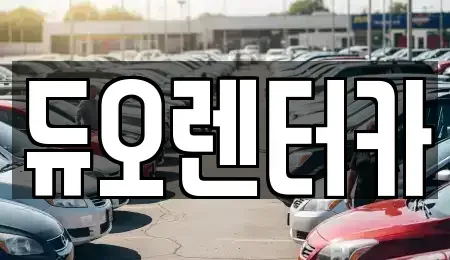 서울특별시 동대문구 장안동 렌트카 전문 듀오렌터카