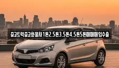서울특별시 동대문구 장안동 중고차매입 전문 중고트럭중고화물차1톤2.5톤3.5톤4.5톤5톤매매매입수출