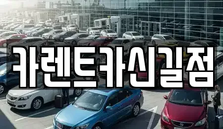 서울특별시 동작구 상도1동 렌트카 전문 카렌트카신길점