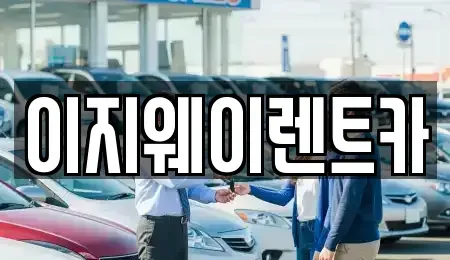 서울특별시 마포구 대흥동 단기렌트카 전문 이지웨이렌트카