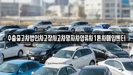 서울특별시 성동구 금호동1가 중고차 전문 수출중고차법인차고장사고차망자차압류차1톤차매입센터