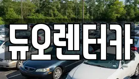 서울특별시 성북구 상월곡동 렌트카 전문 듀오렌터카