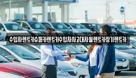 서울특별시 성북구 상월곡동 장기렌트카 전문 수입차렌트카슈퍼카렌트카수입차사고대차월렌트카장기렌트카