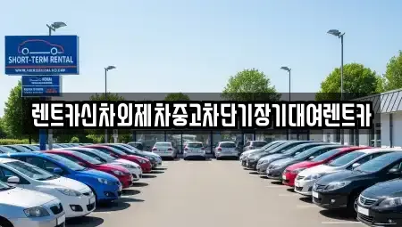 서울특별시 성북구 안암동4가 장기렌트카 전문 렌트카신차외제차중고차단기장기대여렌트카