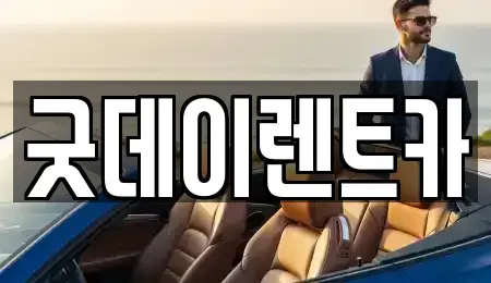 서울특별시 송파구 마천동 렌트카 전문 굿데이렌트카