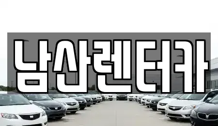 서울특별시 영등포구 도림동 렌트카 전문 남산렌터카
